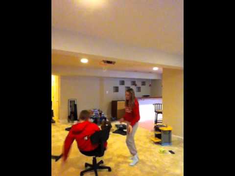 Demetreus jalepes and Alexis having fun