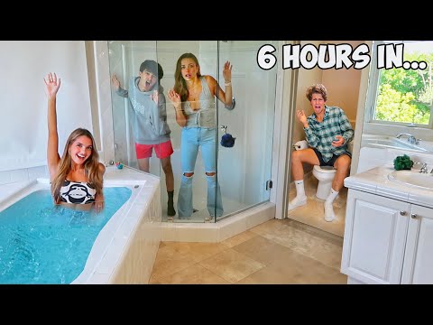 LAST TO LEAVE THE BATHROOM!!