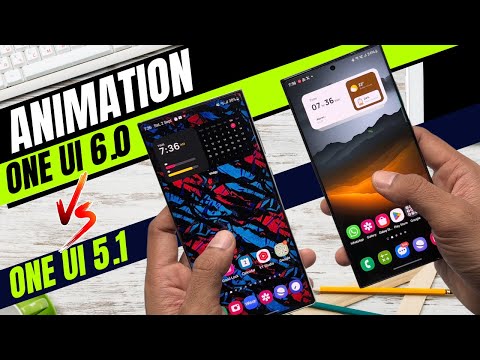 ANIMATIONS on One UI 6.0 on Galaxy S 22/S 23 Series Vs One UI 5.1 - ANY IMPROVEMENT ?
