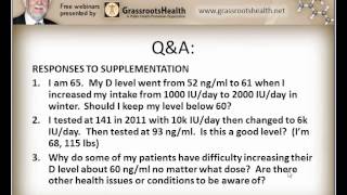 Dr. Robert Heaney - Why Test Vitamin D!? video