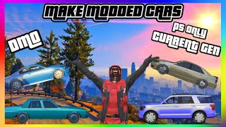 *OMG*MAKE YOUR OWN MODDED CARS WITH DMO GTA ONLINE. WORKING AFTER LATEST PATCH 1.68