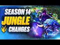 BUFFED Season 14 Jungle: Absolutely EVERYTHING You NEED To Know! (New Map, New Baron, New Monsters!)