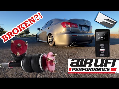 HOW TO INSTALL AIR SUSPENSION ON LEXUS IS F (AIRLIFT) ***IS IT WORTH IT ?!!!