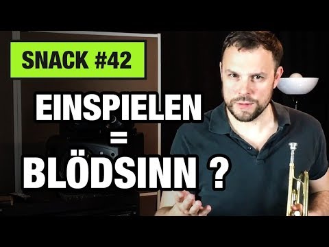CBM Snack 42 - Einspielen = Blödsinn ?