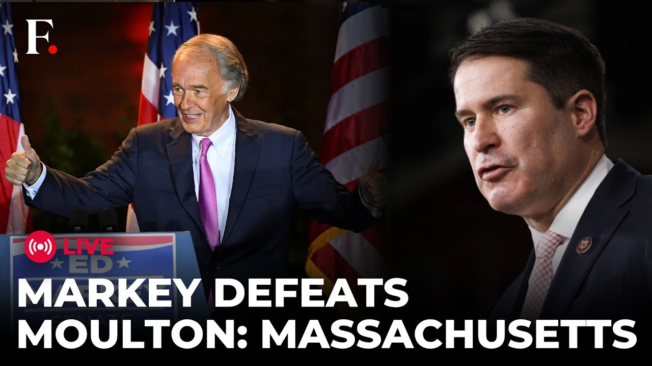 US SENATE LIVE: Senator Ed Markey Wins Democratic Primary in Massachusetts, Defeats Seth Moulton