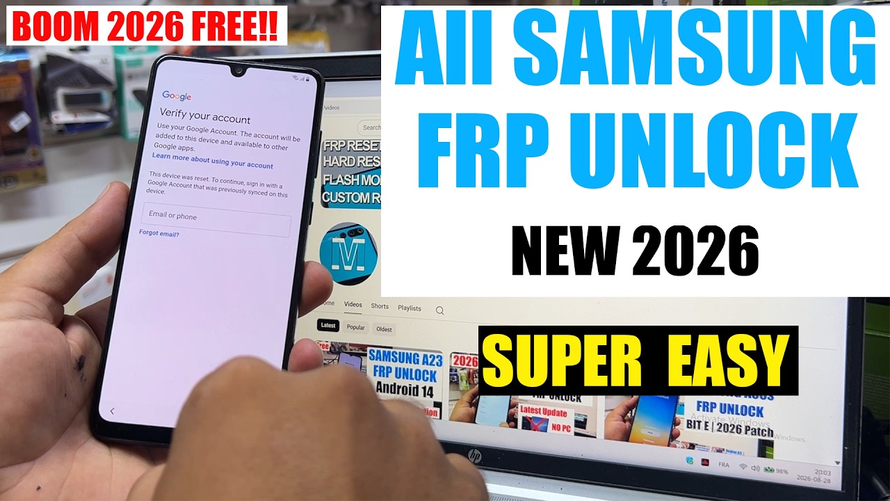Samsung Frp Bypass, Google Account Remove All Samsung | Samsung FRP Tool 2026