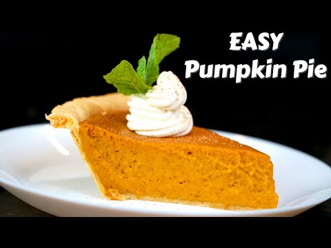How To Make Pumpkin Pie | SUPER EASY Pumpkin Pie Recipe #MrMakeItHappen