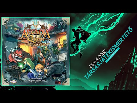 #128. Arcadia Quest | Egyperces társasjátékismertető - Game-Obscura
