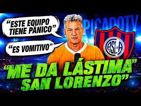SAN LORENZO - DURÍSIMA EDITORIAL DE DIEGO DÍAZ TRAS LA DERROTA EN SANTIAGO: "ES VOMITIVO"