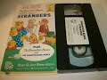 Opening Closing To The Berenstain Bears Learn About Strangers 1988 VHS 1992 Goldstar Reprint RD