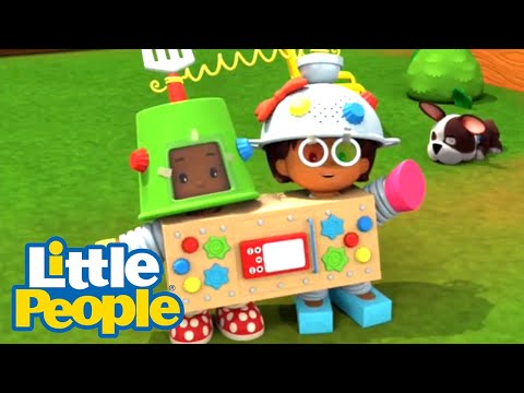 Fisher Price Little People | Listening for treasure – 1 hour | Fun Compilation | Kids Movies - Kids TV Series, Kingdom Kids Zone - Little People - Fisher Price