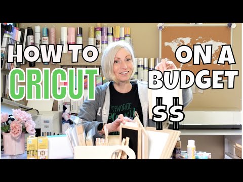 Cricut On a Budget - CRICUT Craft and HAVE FUN on a BUDGET! - Cricut JOY - Cricut Maker - Explore