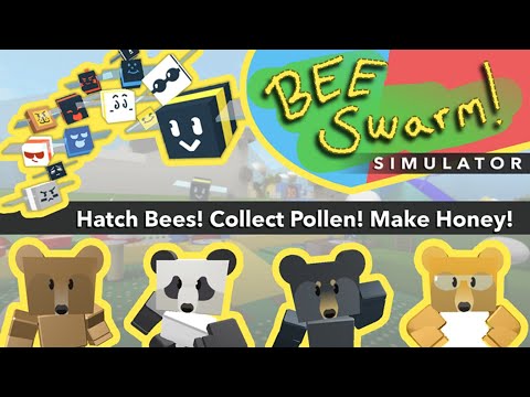 Играю в Bee swarm simulator с другом
