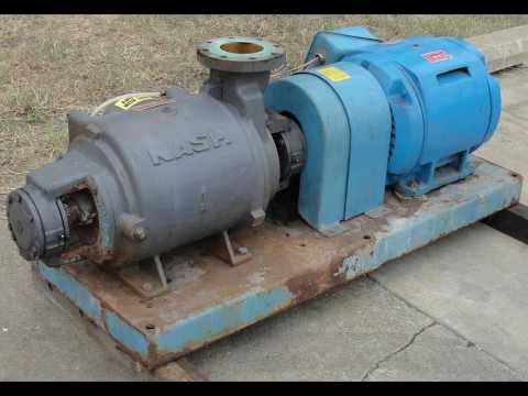 Nash model SC-5 liquid ring vacuum pump