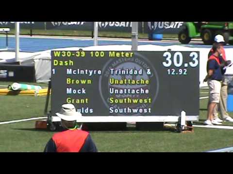 USA Masters Outdoor Nationals 2016 - W30 39 100M