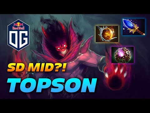 OG.TOPSON Shadow Demon - MID LANE??? - Dota 2 Pro Gameplay