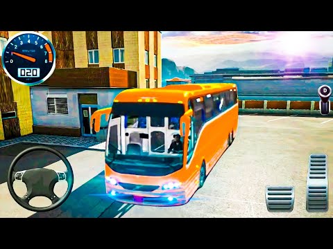 Offroad Coach Bus Driving Simulator 3D | Uphill Tourist Transport Driver | Android GamePlay #2