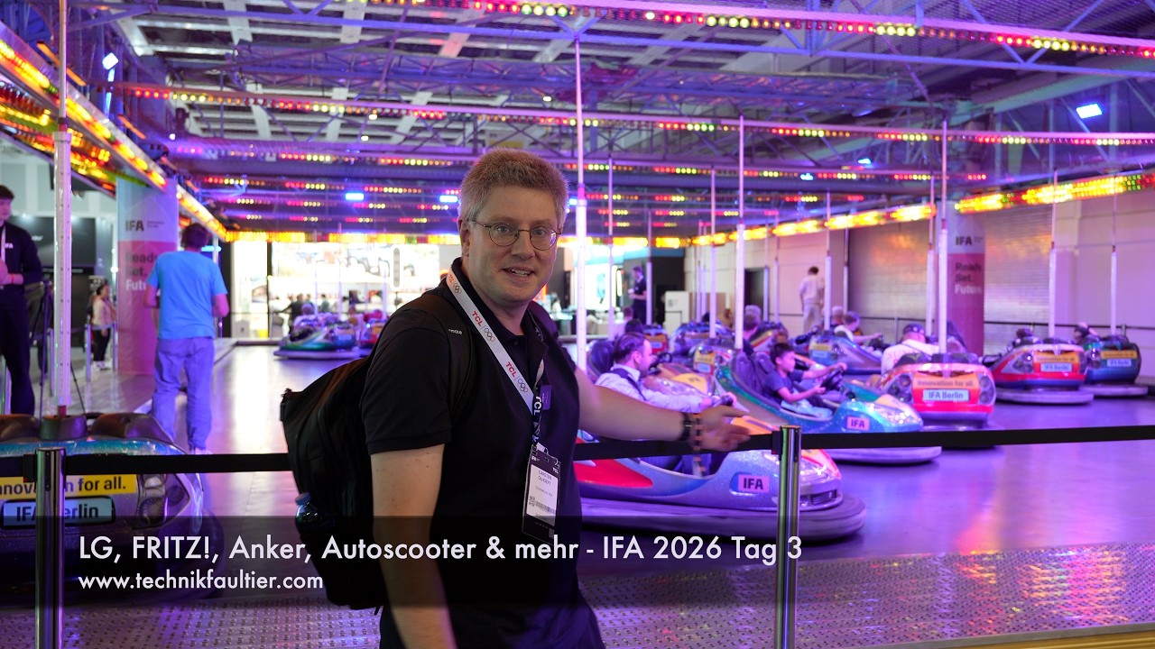 LG, FRITZ!, Anker, Autoscooter & mehr - IFA 2026 Tag 3