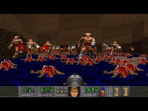 Doom II Chillax2 - Map 8 UV-MAX [TAS] in 17:14