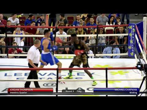 Haringey Box Cup SF - Jordan Thompson v. Michael Chapman