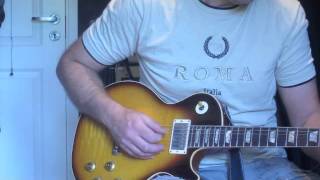Video thumbnail for Les Paul Dark Burst with Shed PAF Daddy's Humbucker pickups by Vandebilt