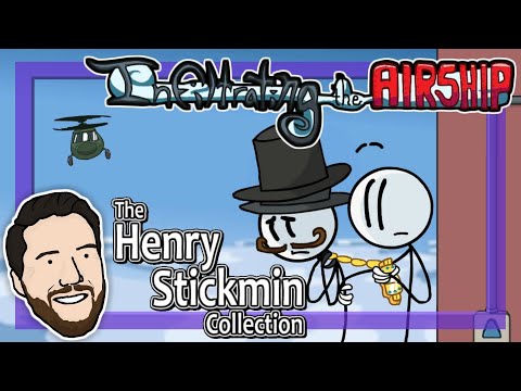 Infiltrating the Airship (Remastered) - The Henry Stickmin Collection (All Fails, Endings, & Bios)