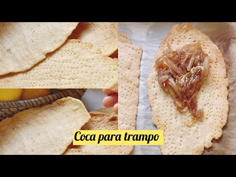 How To Make Coca Para Trampo//Spanish Pizza