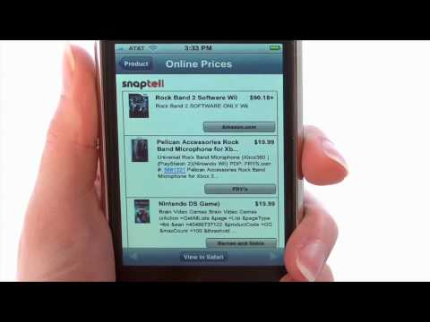 Snaptell app - iPhone App Demo by iPhoneAppDemos.tv