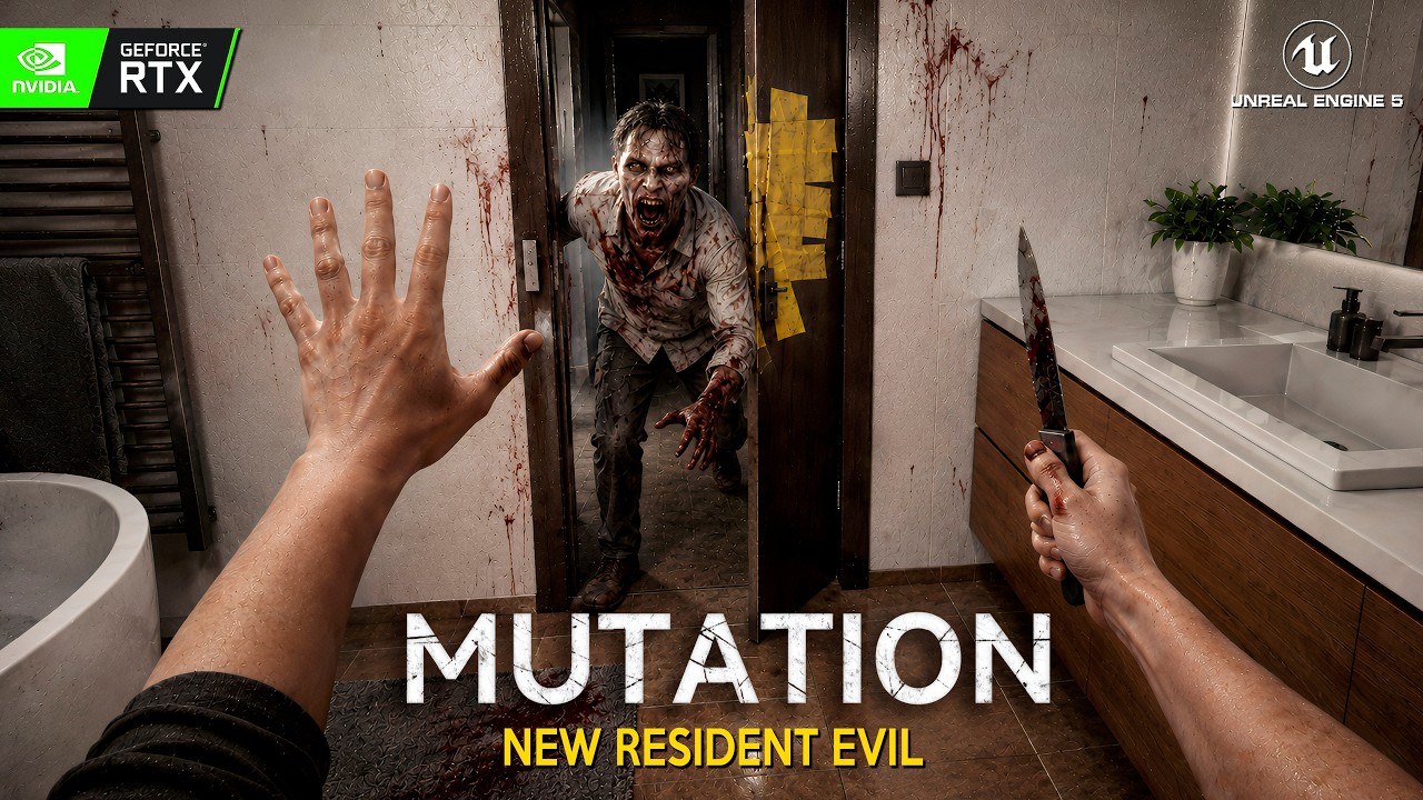 MUTATION First Gameplay Demo | New ULTRA REALISTIC ZOMBIE Survival Horror like Resident Evil