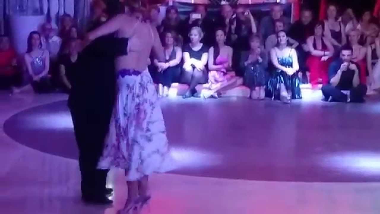 Alejandra Mantinan y Aoniken Quiroga at Canary Islands 2015 Tango Festival 1