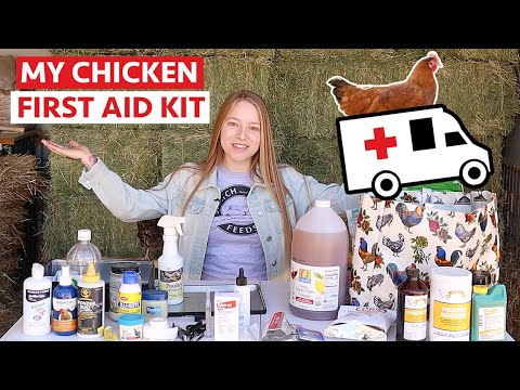 , title : 'CHICKEN FIRST AID KIT - What You Need For Sick or Injured Chickens'