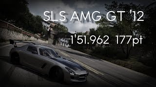 日本版レーシングマスター シチリア島 沿岸逆TA SLS AMG GT '12 1'51.962 177pt