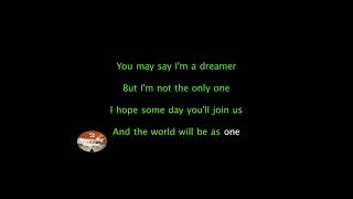 Download lagu IMAGINE (JOHN LENNON) KARAOKE mp3