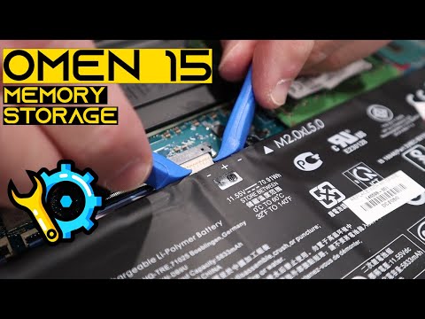 HP Omen 15 ACESSIBILITY Memory and Storage