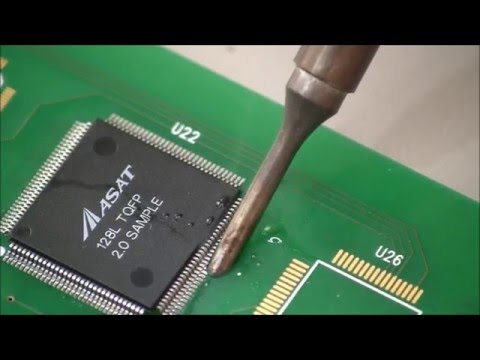 Professional Hand Soldering Training - SMT, The Art of Drag Soldering and Fine-Pitch QFP