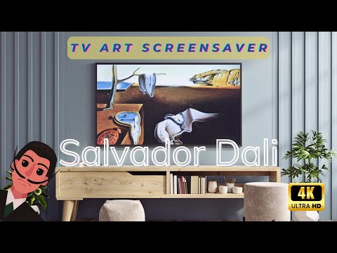 Salvador Dali | 30 Surreal Masterpieces with Classical Music | 1 Hour 4K HD TV Art Screensaver