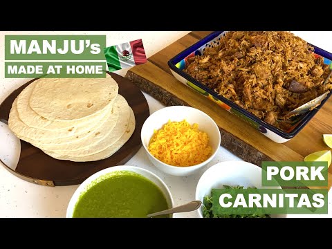 DELICIOUS PORK CARNITAS | SALSA TAQUERA | MEXICAN...