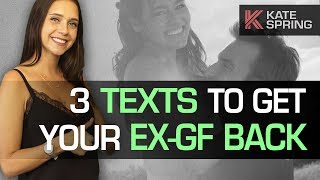 3 Texts To Send Your Ex-Girlfriend (And Win Her Back!)