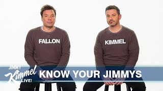 Jimmy Kimmel &amp; Jimmy Fallon Finally Clear Up Who Is Who