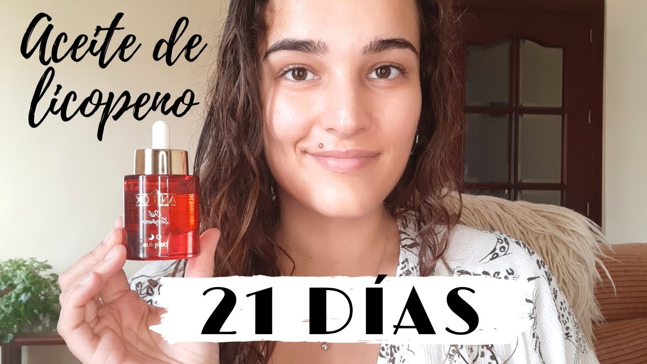 21 DÍAS | Usando ACEITE DE LICOPENO | MERCADONA