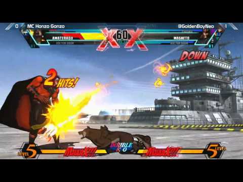 UMvC3 MC Honzo Gonzo vs GoldenBoyNeo - Double K.O