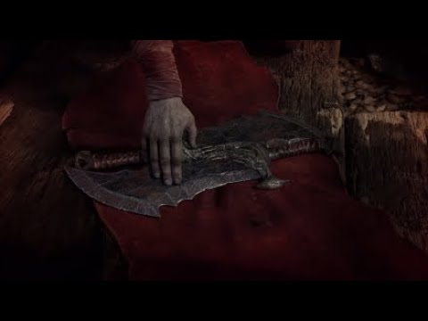 Kratos holt seine Chaosklingen - God of War