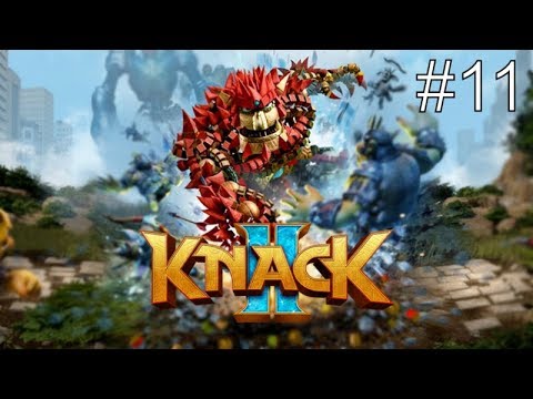 Knack 2 (Knack II) - Part 11 - Gameplay Walkthrough (PS4 Pro). Let's Play!