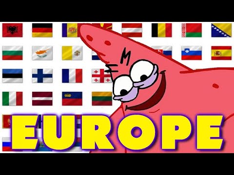 EVERY COUNTRY IN 5 SECONDS - EUROPE