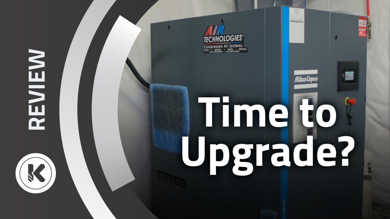 Atlas Copco Air Compressor - Kremin CNC Machine Reviews