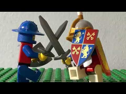 Lego lion knights castle siege