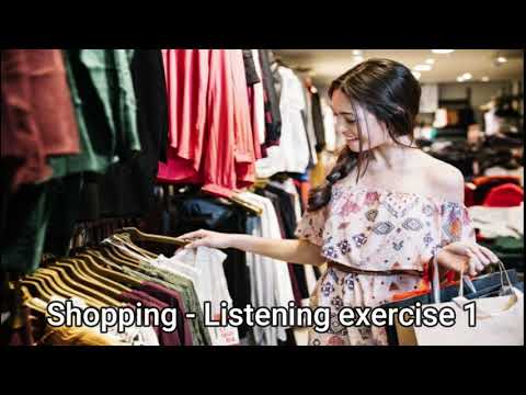 Shopping - Listening Activity