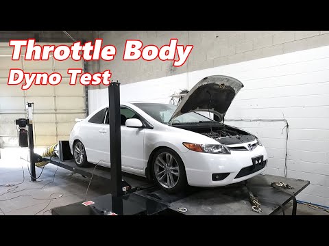 K-Series Throttle Body Comparison Dyno Testing - 8Th Gen Civic Si