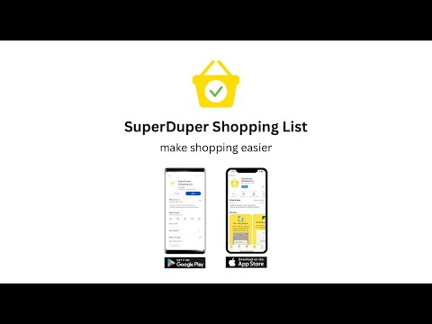 SuperDuper Shopping List video thumbnail