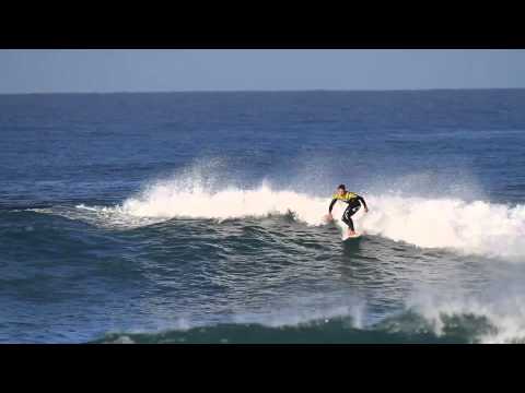 Solid swell and fun surf at Johanna